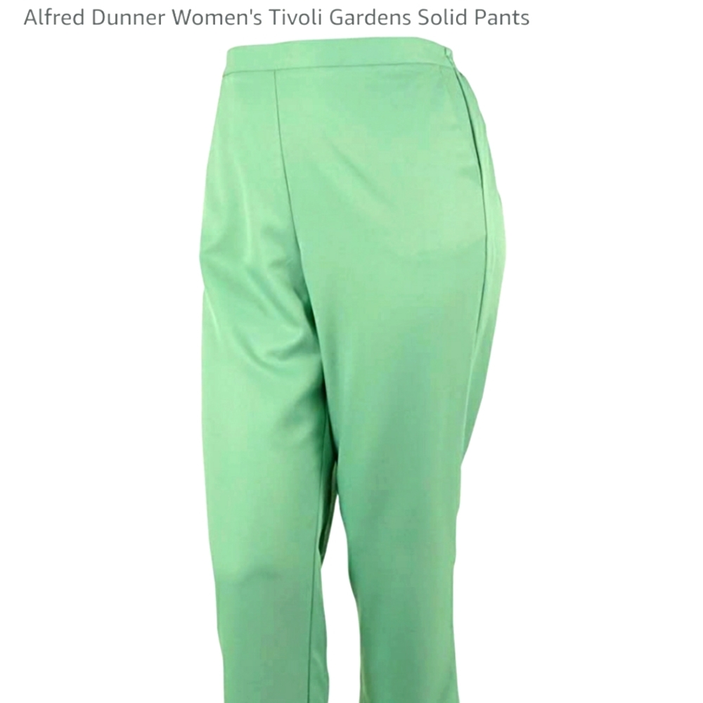 Alfred Dunner Pants Tivoli Gardens Collection